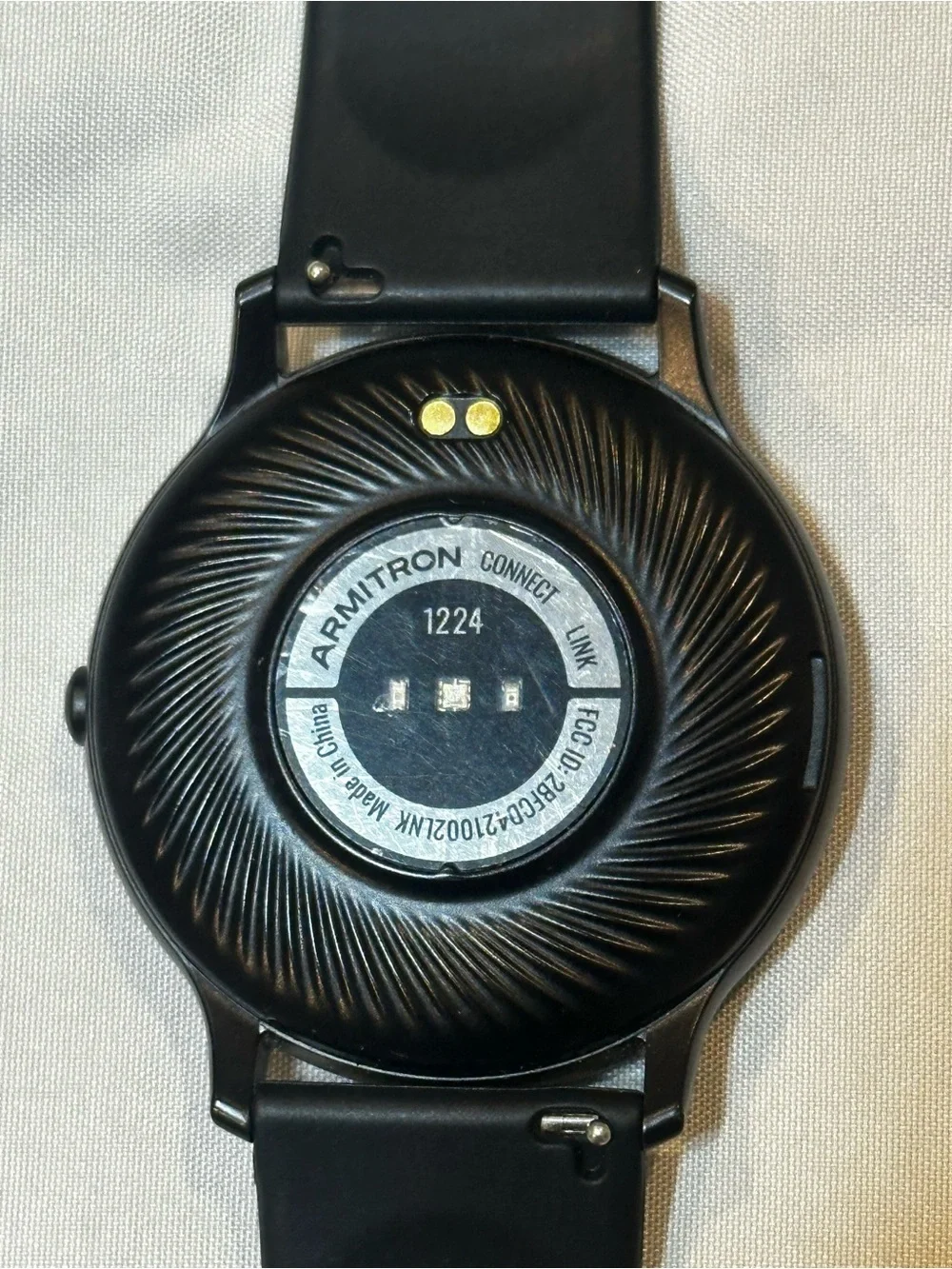 Armitron Connect Link Touchscreen Smart watch with Silicone Strap